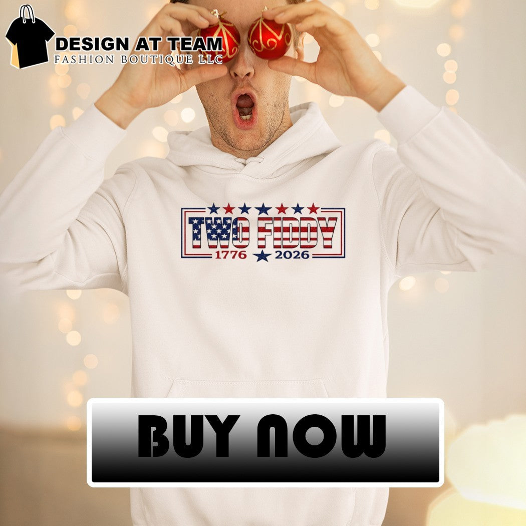 Patriotic American Apparel Two Fiddy 1776 2026 USA Independence Anniversary shirt