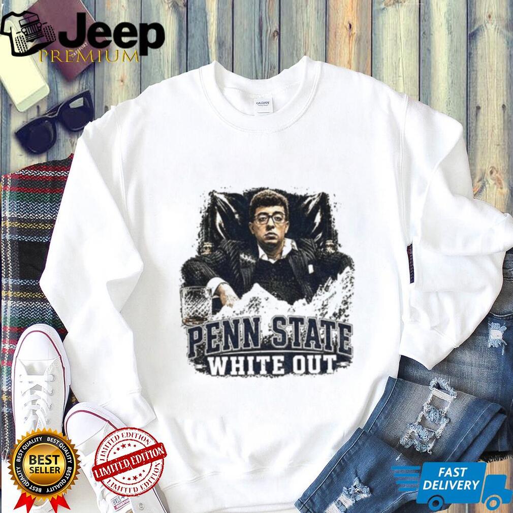 Penn State cocaine kingpin White Out shirt
