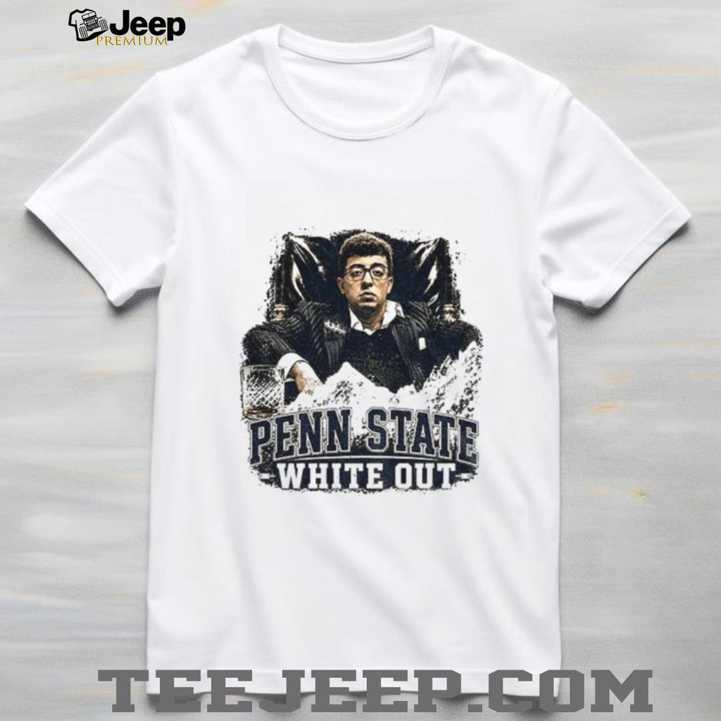 Penn State cocaine kingpin White Out shirt