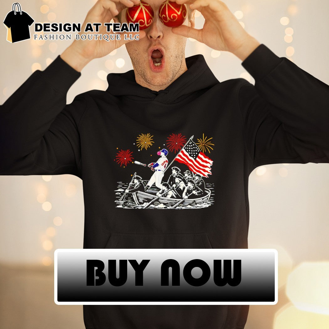 Pete Crow-Armstrong Chicago Cubs Crossing The Delaware firework 4th of July 2026 shirt