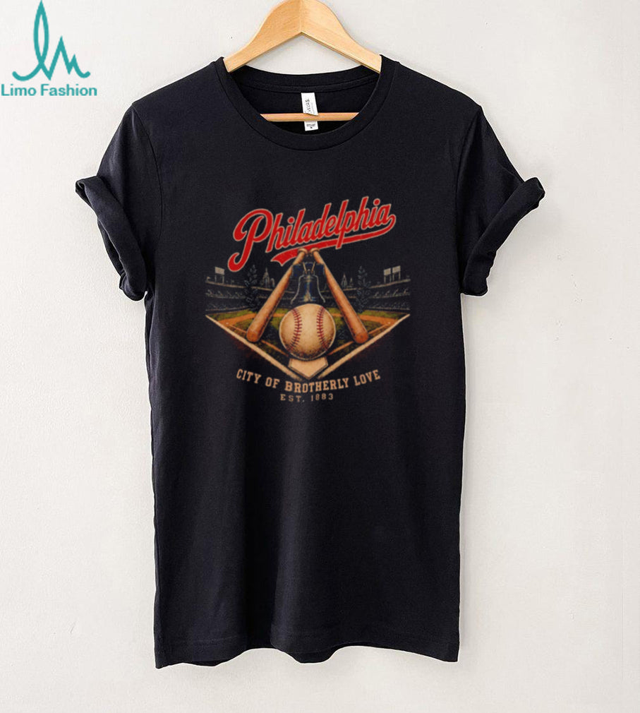 Philadelphia 1883 City of Brotherly Love Baseball shirt