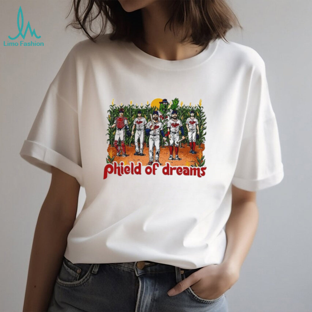Philadelphia Phillies 2026 Phield of Dreams Phils Win mascot graphic shirt