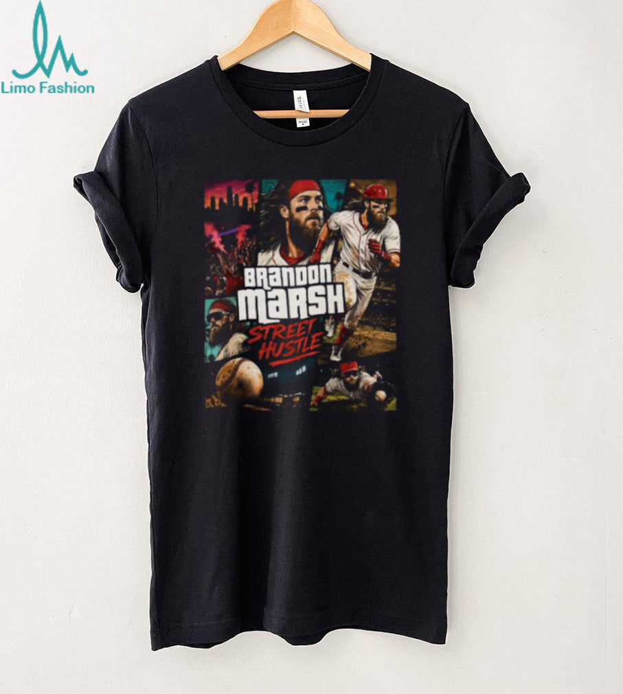 Philadelphia Phillies Brandon Marsh Street Hustle Baseball Shirt