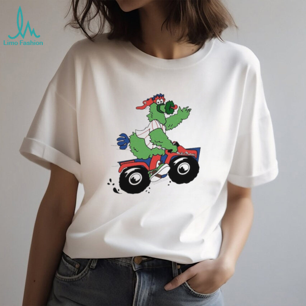 Phillies Phanatic Truck Driving Mascot Philadelphia Phillies shirt