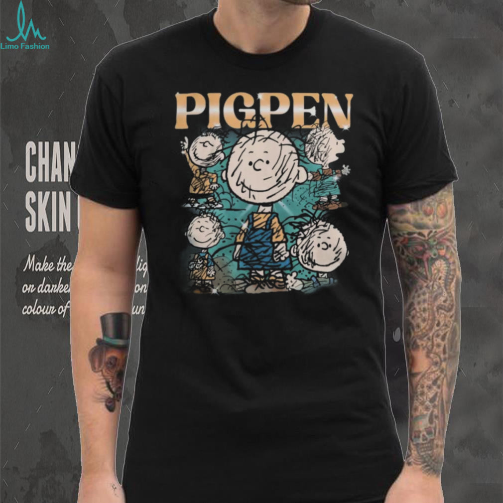 Pigpen Peanuts Gang Vintage 90s Bootleg Retro Shirt