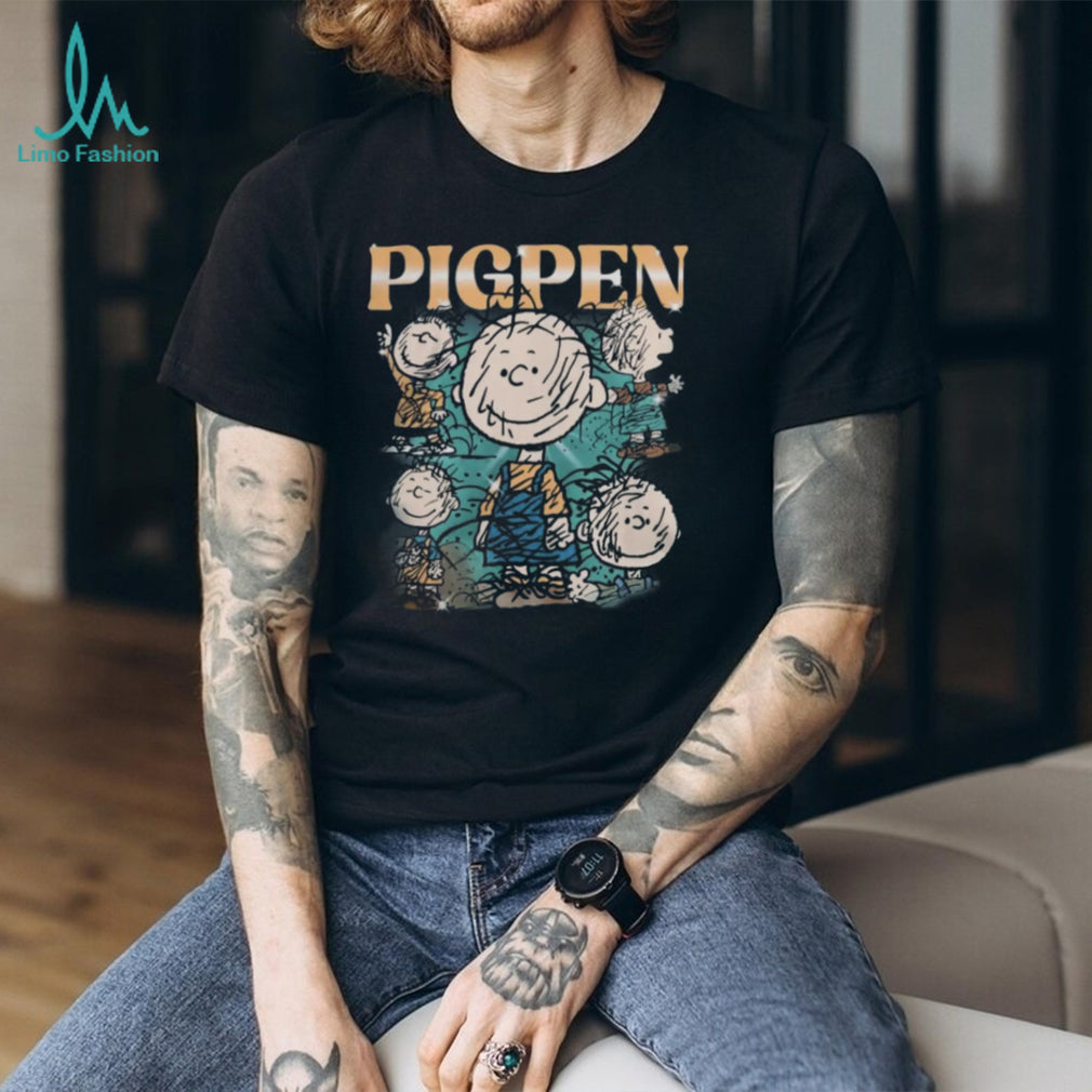 Pigpen Peanuts Gang Vintage 90s Bootleg Retro Shirt