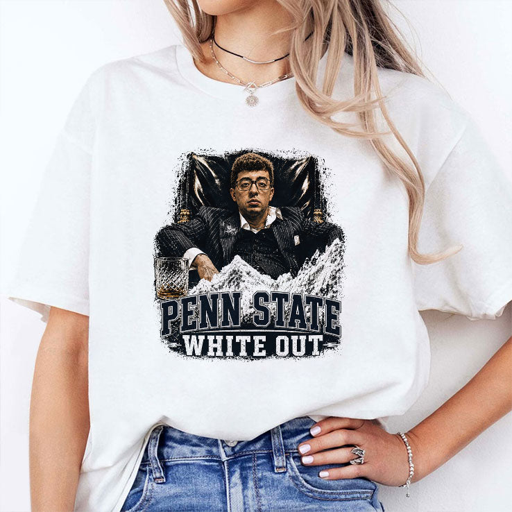 Pledge Escobar Penn State White Out T Shirt