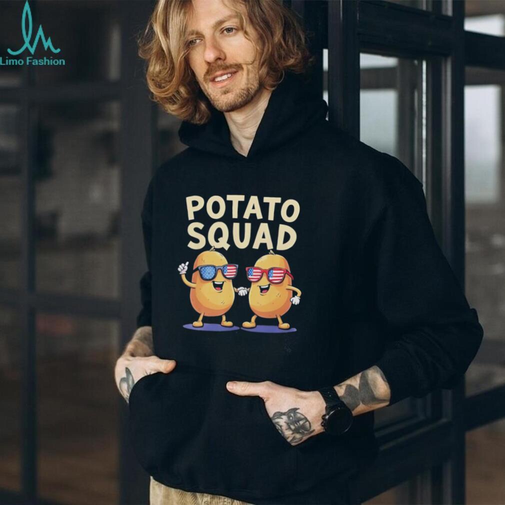 Potato Squad illustrated shirt