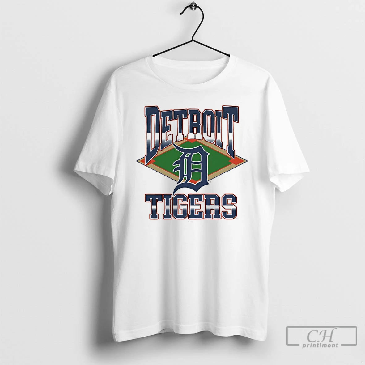 Premium Detroit Tigers Baseball Field Diamond