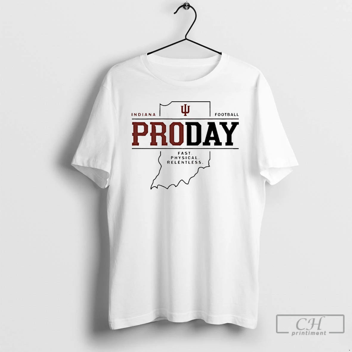 Premium Indianas Heisman Trophy Wearing Pro Day Fast Physical Relentless