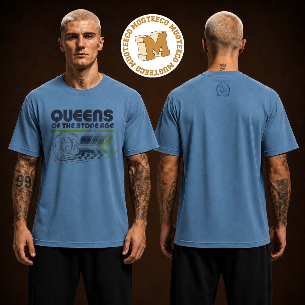 Queens Of The Stone Age Q Eagle Two Sided Unisex T Shirt