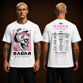 RDR26 Rotting Skull Tee Radar Festival 6 Manchester England 2026 Two Sided Unisex White T Shirt