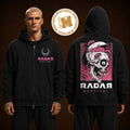 RDR26 Rotting Skull Zip Hoodie Radar Festival 6 Manchester UK At O2 Victoria Warehouse On July 31 And Auguste 2 2026 Two Sided Black Zip Hoodie Shirt
