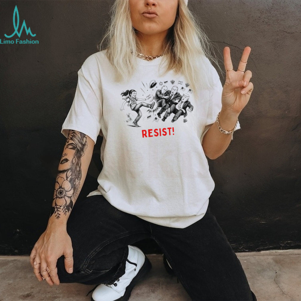 Resist Save Earth Anonymous Activist Political shirt