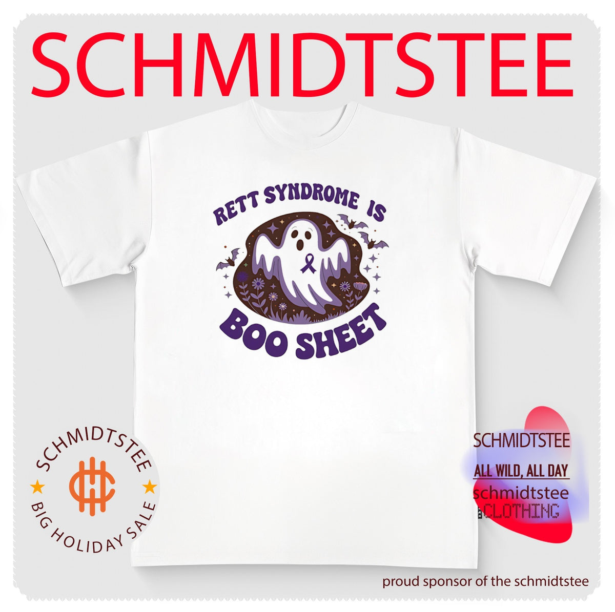 Rett Syndrome Is Boo Sheet Ghost Awareness shirt