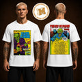 Rob Zombie Freaks On Parade Tour 2026 Merch Rising From The Depths Of Hell Two Sided Unisex T Shirt