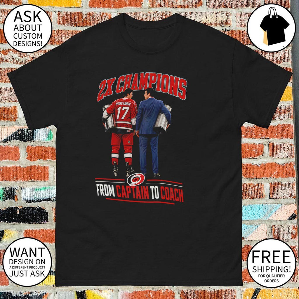 Rod Brind’Amour Carolina Hurricanes From Captain To Coach shirt