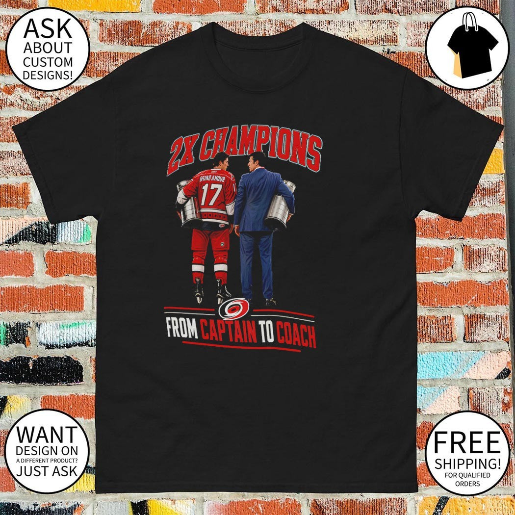Rod Brind’Amour Carolina Hurricanes From Captain To Coach shirt