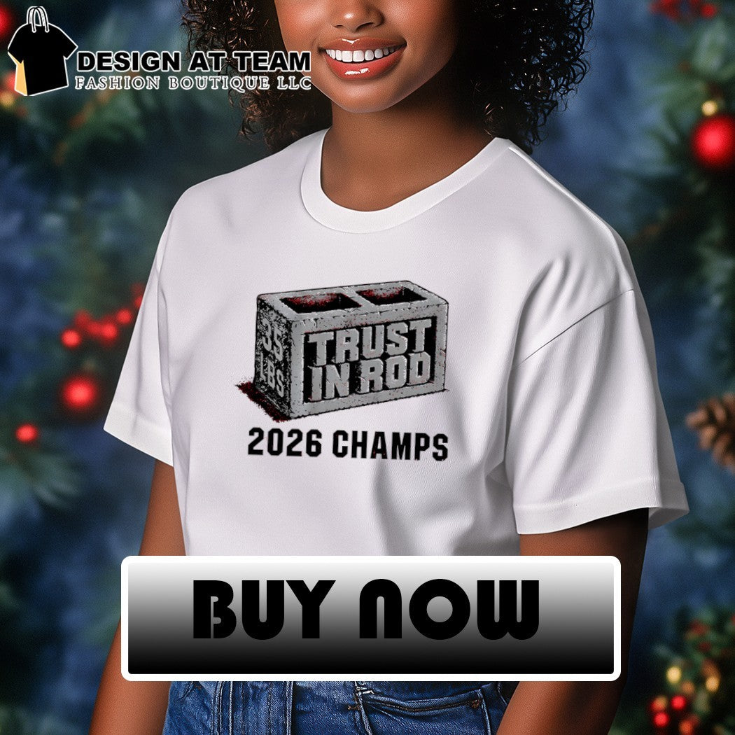 Rod Brind’Amour Carolina Hurricanes NHL Trust in Rod 2026 Champs shirt