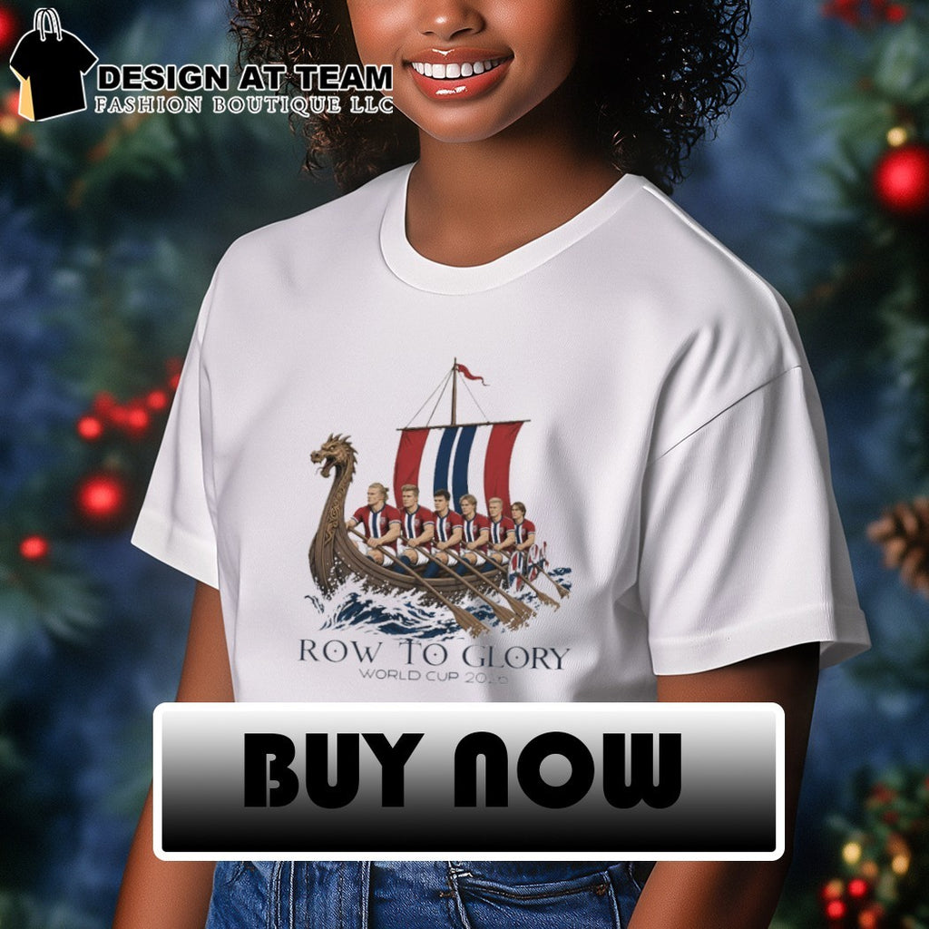 Row To Glory Viking Soccer Norway World Cup 2026 shirt