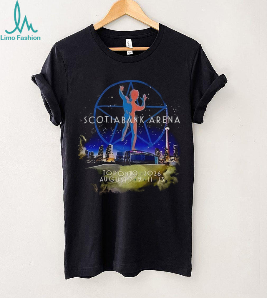 Rush Toronto On Canada 2026 At Scotiabank Arena On August 7 9 11 13 2026 shirt