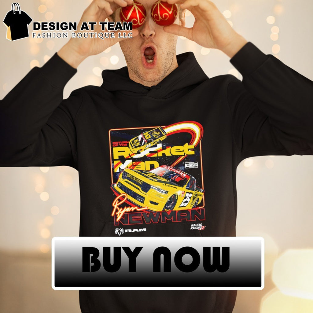 Ryan Newman x Kaulig Racing Ram Trucks Return of the Rocket Man Racing shirt