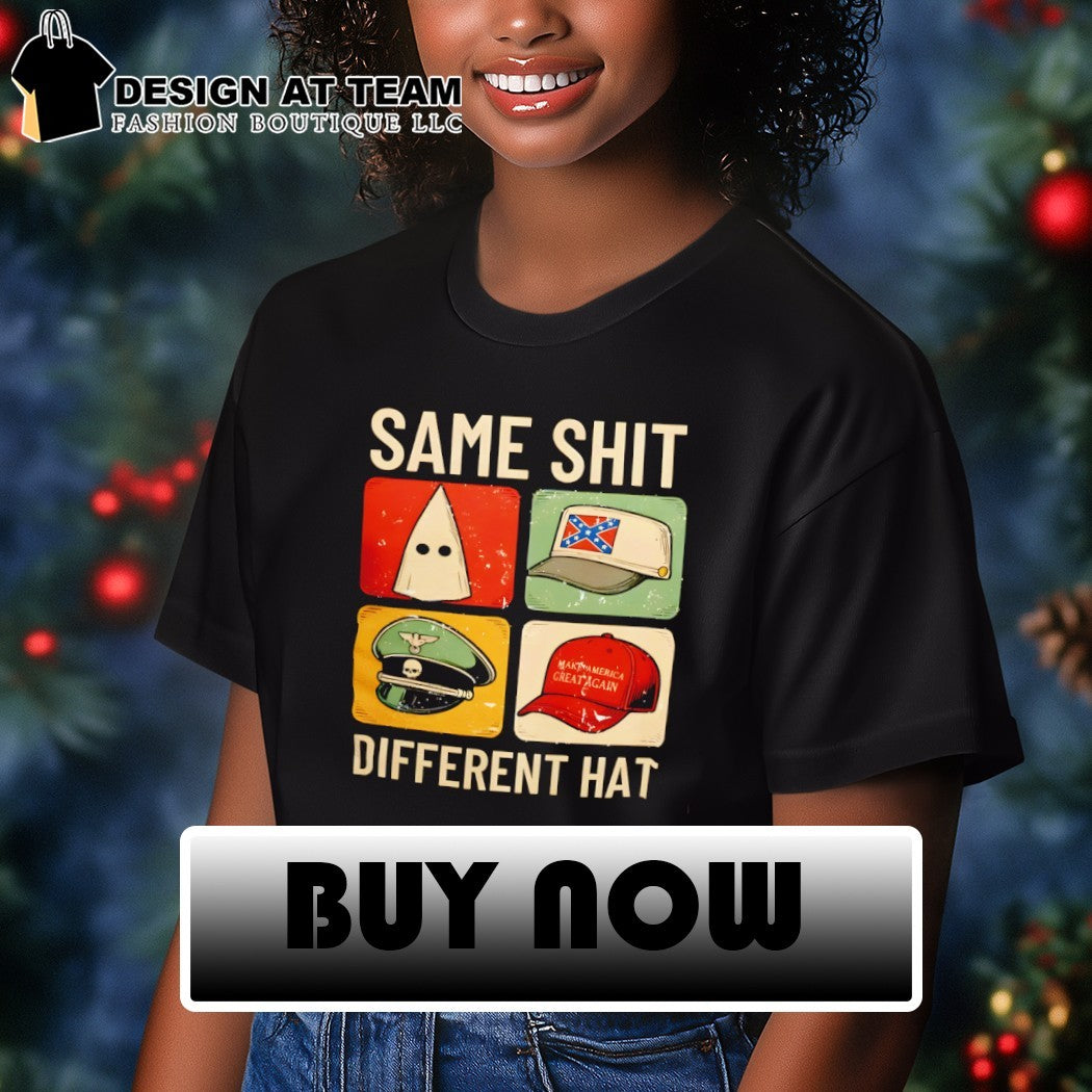Same Shit Different Hat Abolish ICE graphic shirt