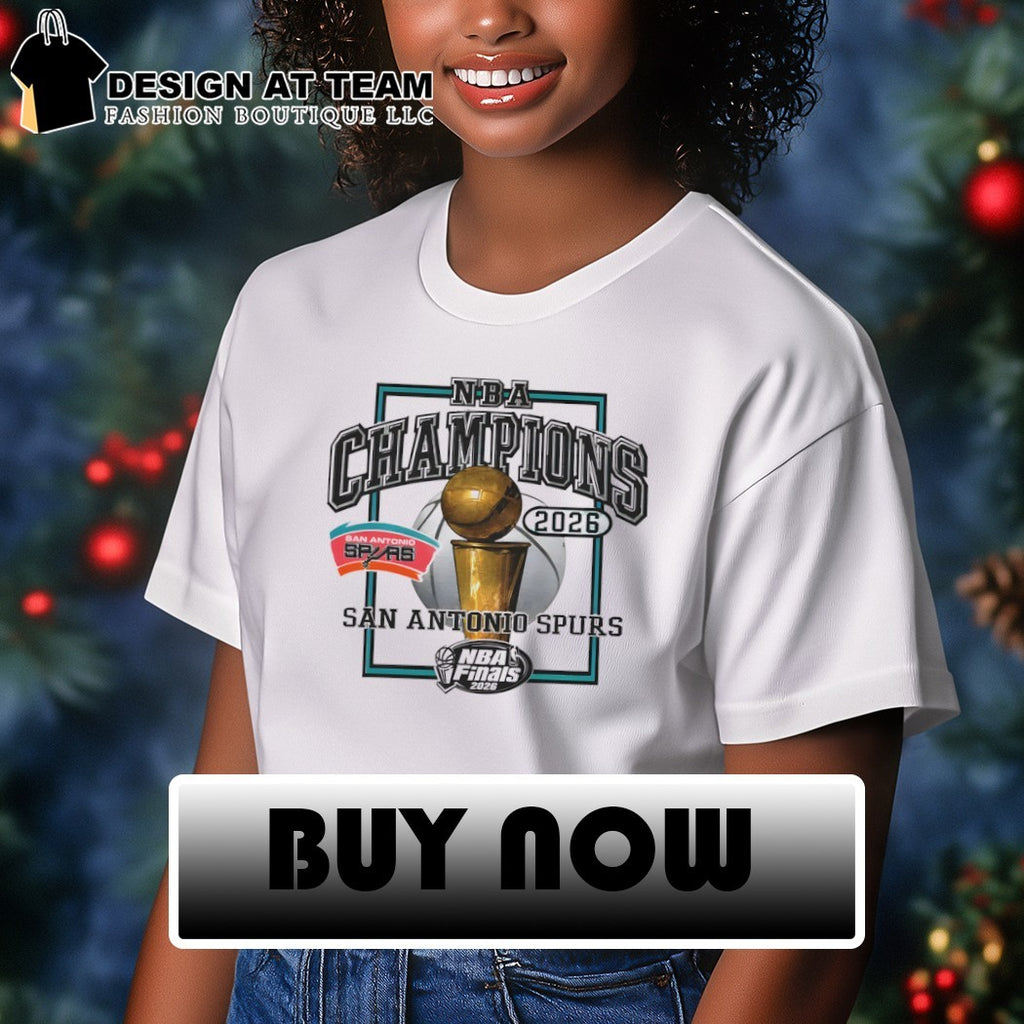 San Antonio Spurs 2026 NBA Champions Basketball Graphic shirt