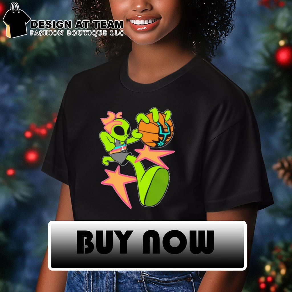San Antonio Spurs Alien Basketball Player Jersey Number 1 shirt