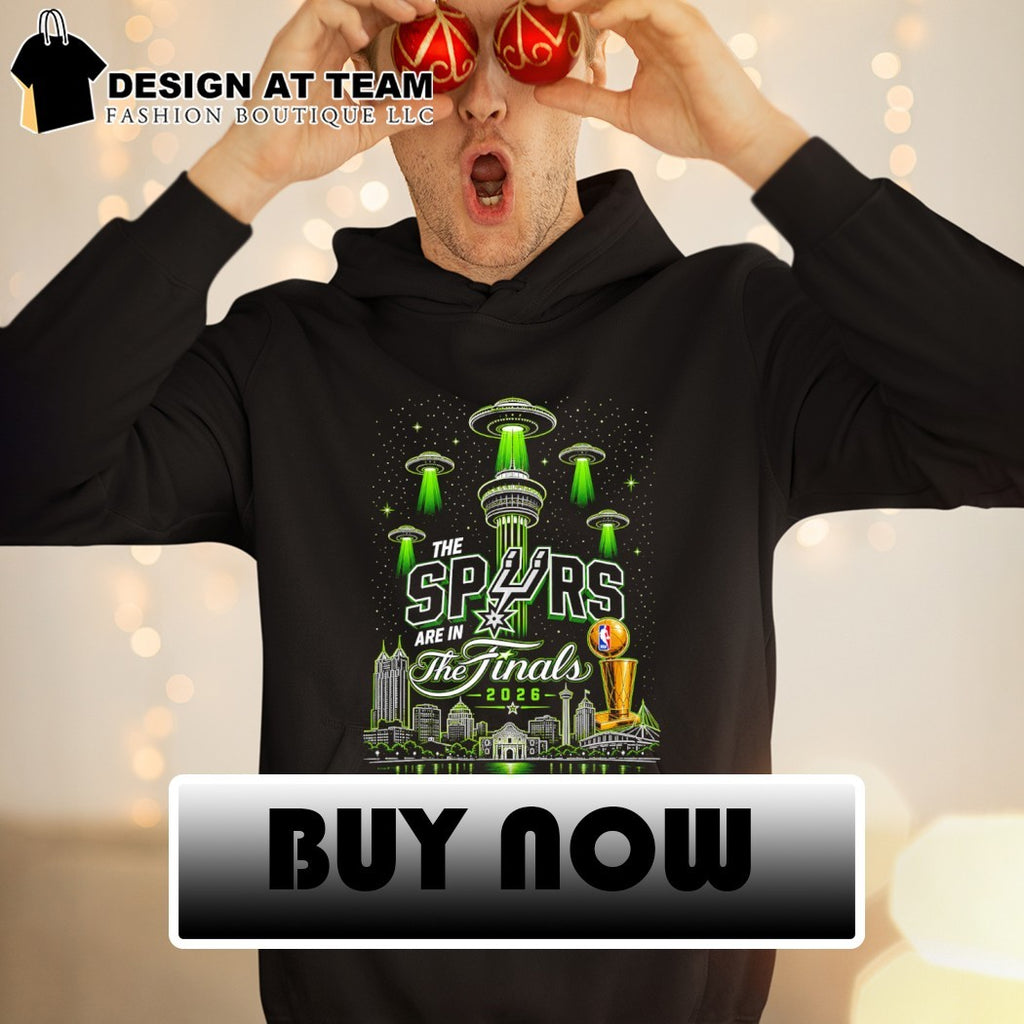 San Antonio Spurs Alien Basketball the Spurs are in the Finals 2026 t shirt
