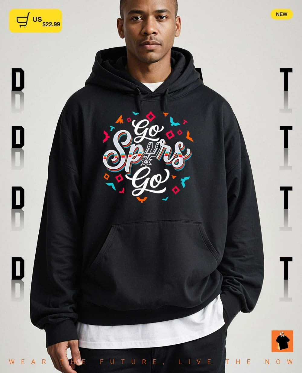 San Antonio Spurs Basketball Featuring The Go Spurs Go Text NBA 2026 shirt