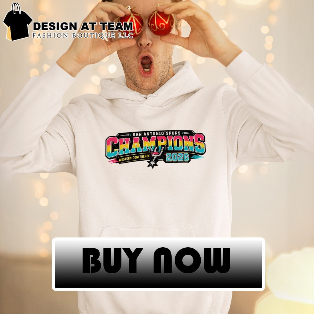 San Antonio Spurs Basketball Team Champions Western Conference 2026 shirt