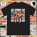San Antonio Spurs Mascot The Coyote Apparel with Go Spurs Go shirt