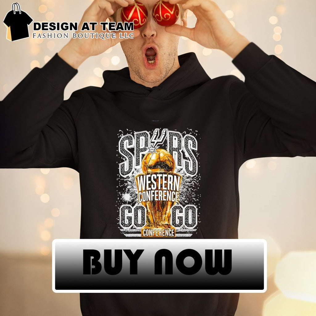 San Antonio Spurs Western Conference go Spurs go Championship trophy shirt