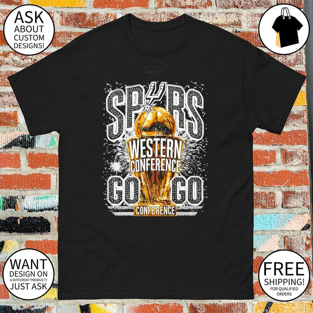 San Antonio Spurs Western Conference go Spurs go Championship trophy shirt