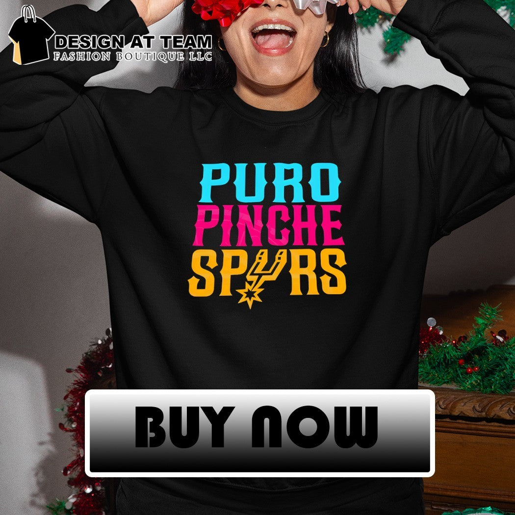San Antonio Spurs basketball team Puro Pinche Spurs NBA 2026 shirt