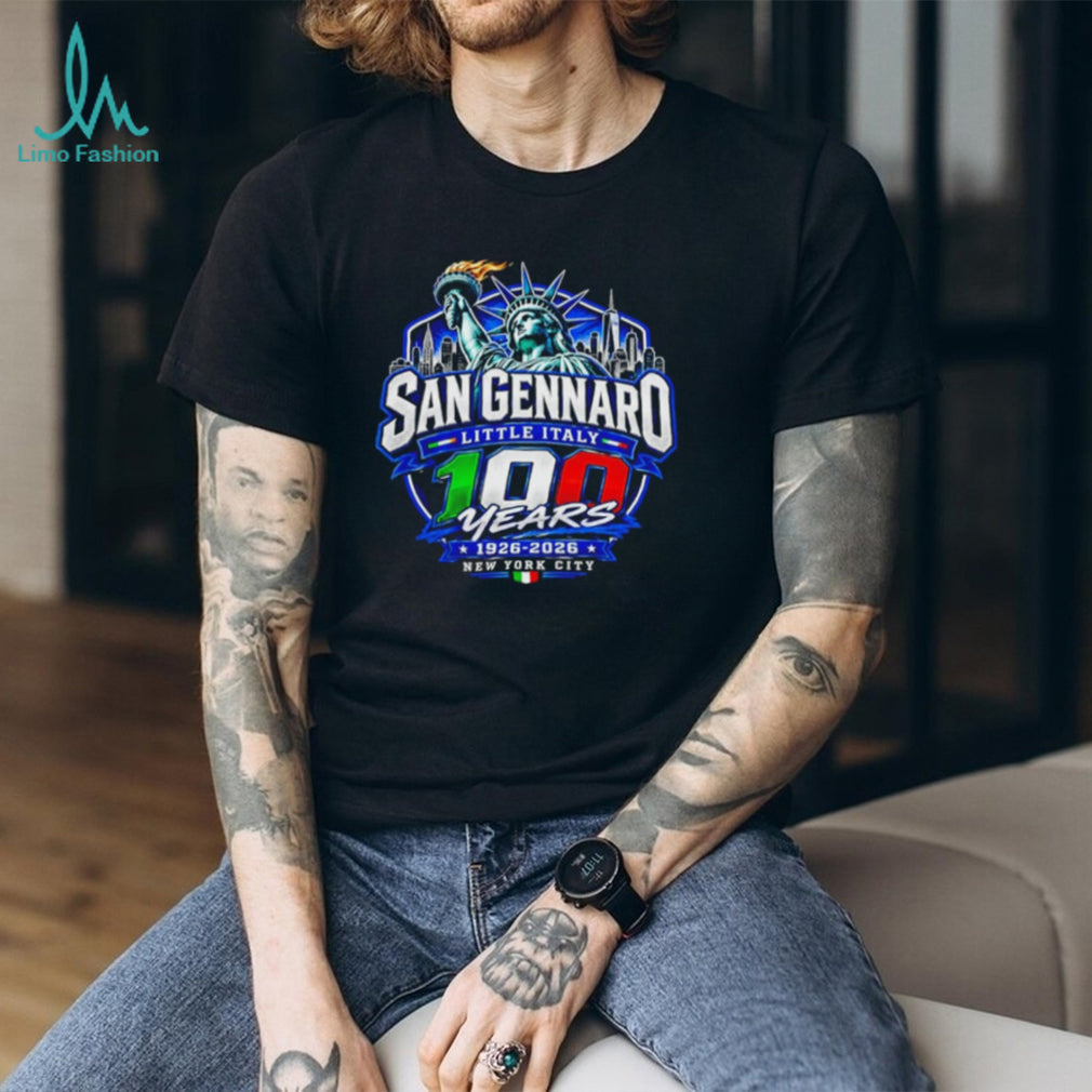 San Genarro Little Italy 100 Years New York City shirt