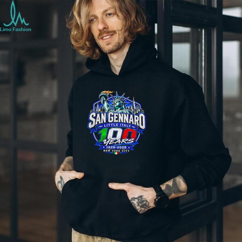 San Genarro Little Italy 100 Years New York City shirt