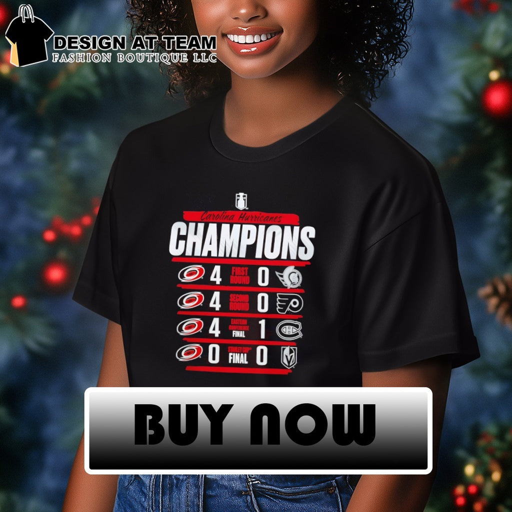 Schedule Carolina Hurricanes Hockey NHL 2026 Stanley Cup Champions Limited Edition shirt