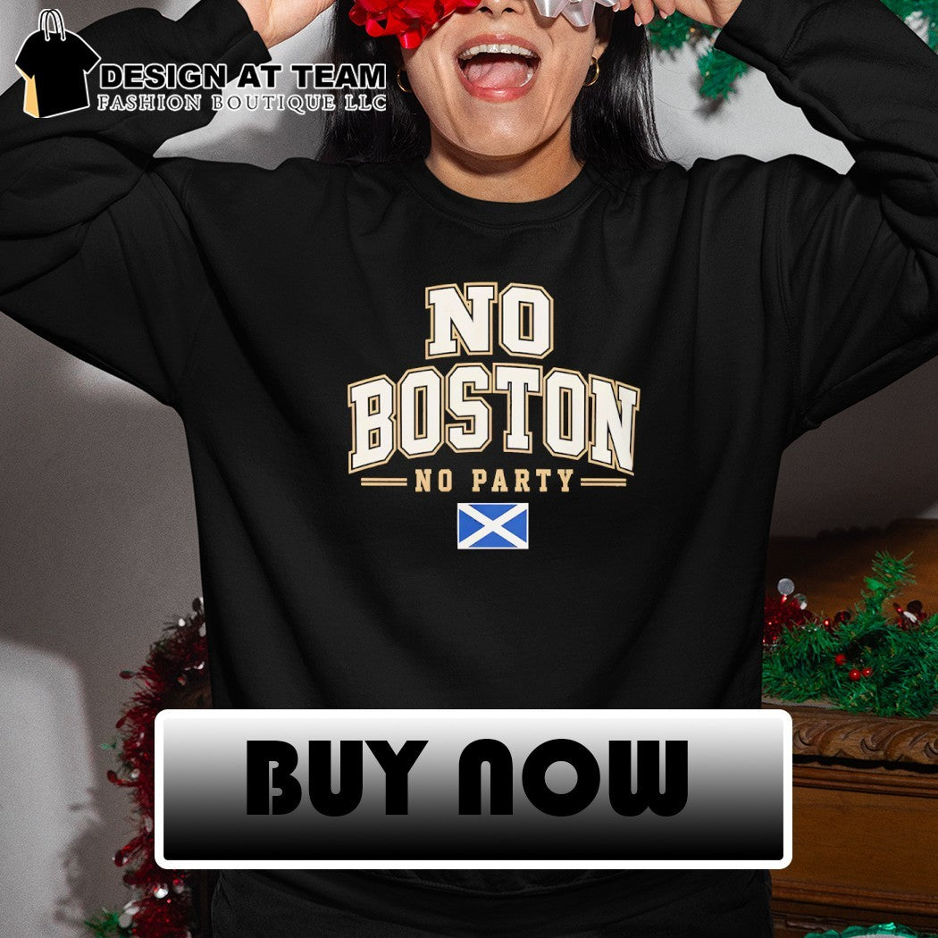 Scotland FC No Boston No Party World Cup 2026 shirt