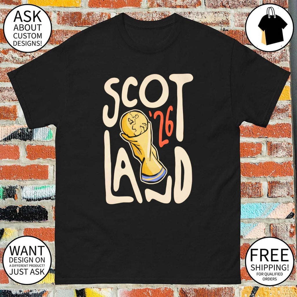 Scotland FC World Cup 2026 vintage shirt