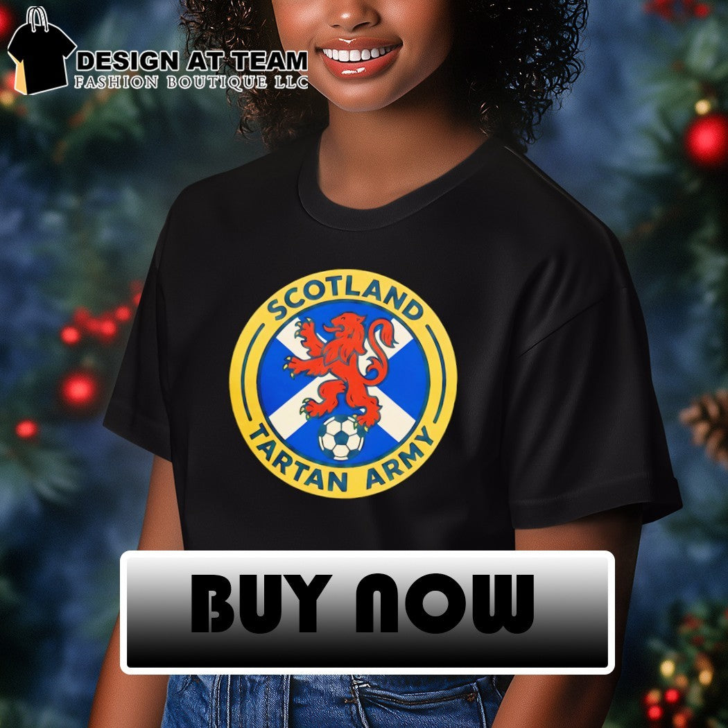 Scotland Tartan Army Scotland On Tour USA 2026 shirt