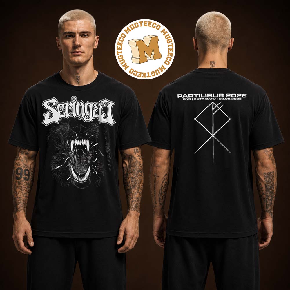 Seringai Partilibur 2026 On August 2 2026 Two Sided Unisex T Shirt