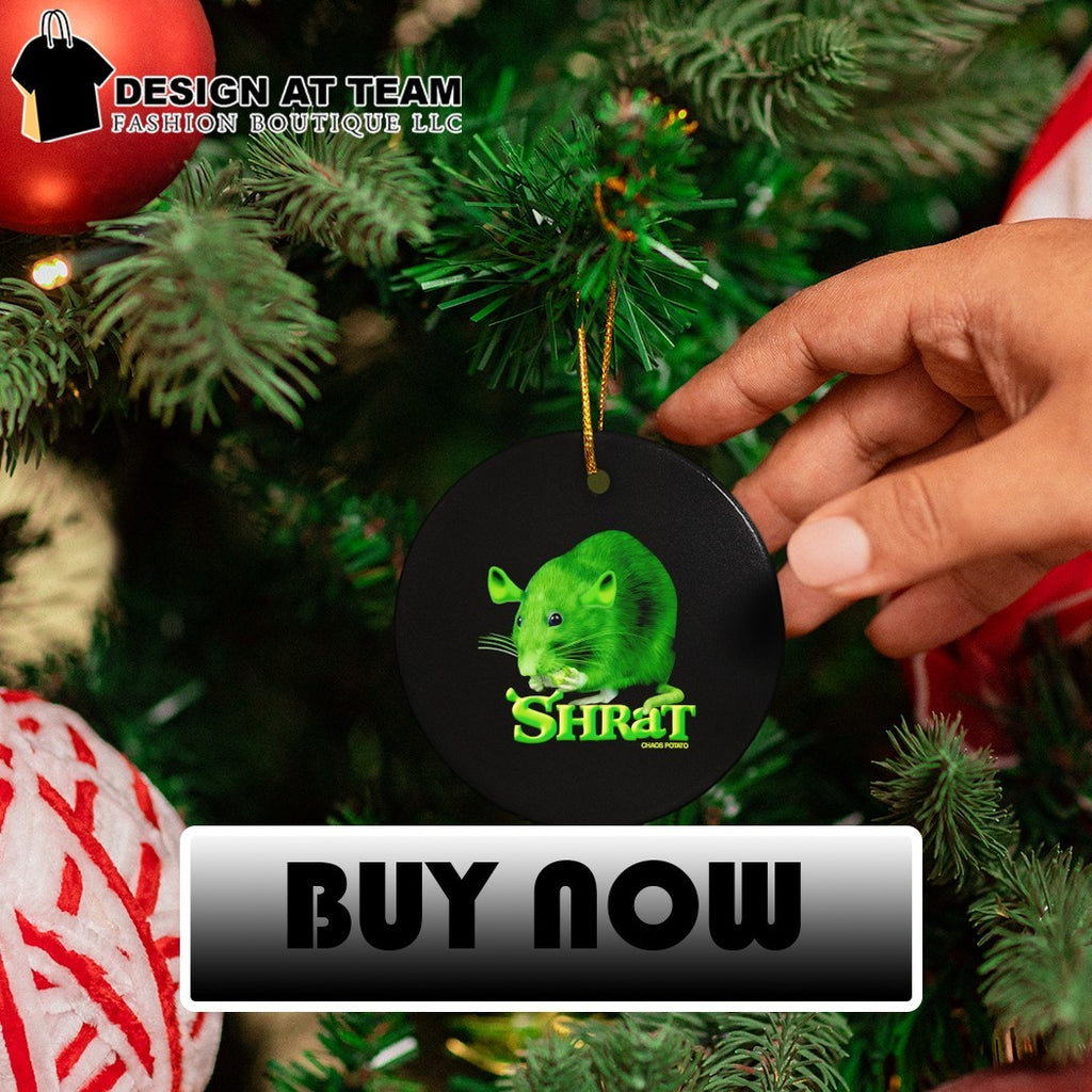 Shrek rat green rodent hybrid Shrat chaos potato character meme shirt