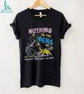 Ski Mask Criminal Man And Dog Nothing To See Here I’m Just Out Doing Sketchy Shit Shirt