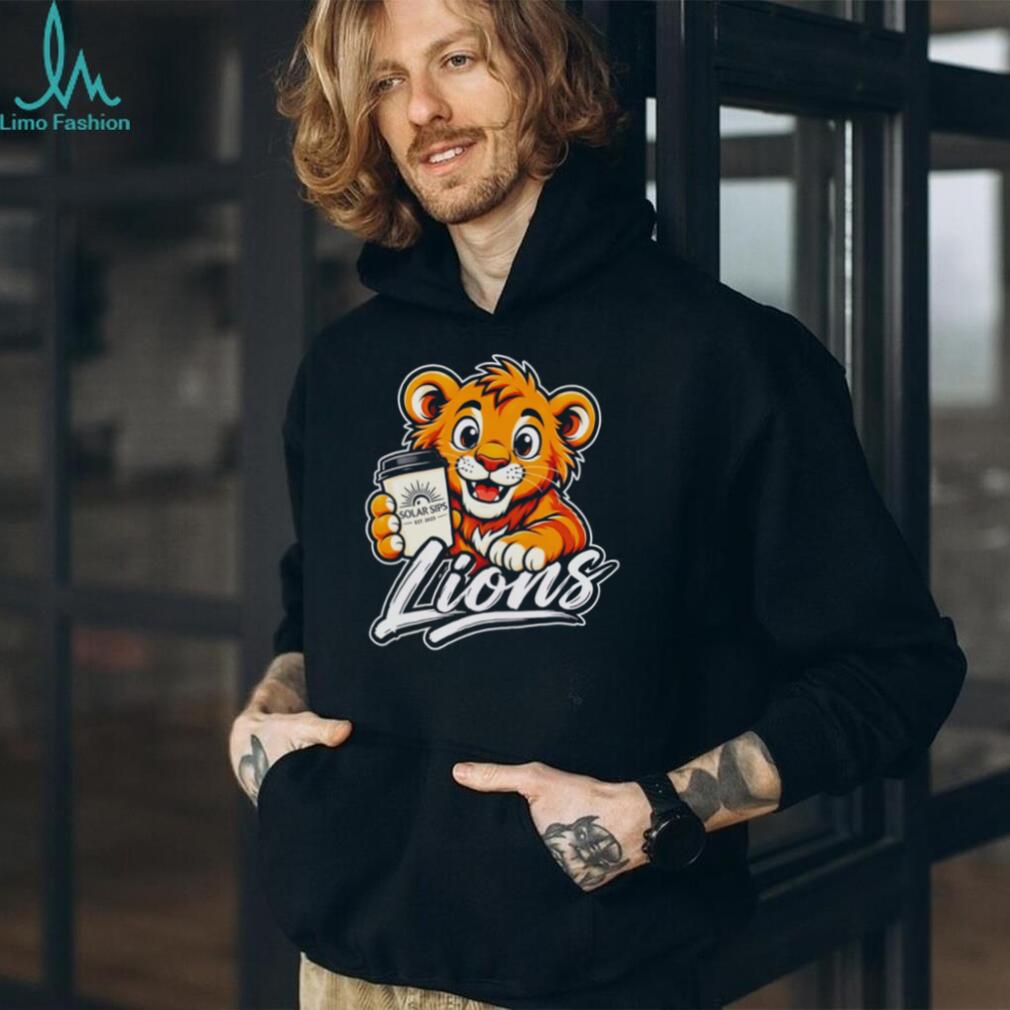 Solar Sips x Lions Coffee Trend shirt