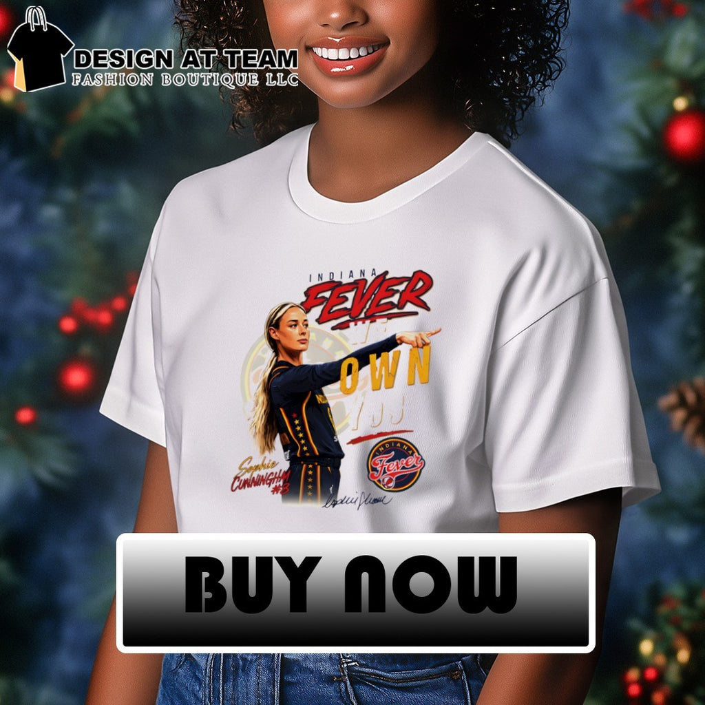 Sophie Cunningham 8 Indiana Fever WNBA Basketball Fever we own you 2026 shirt