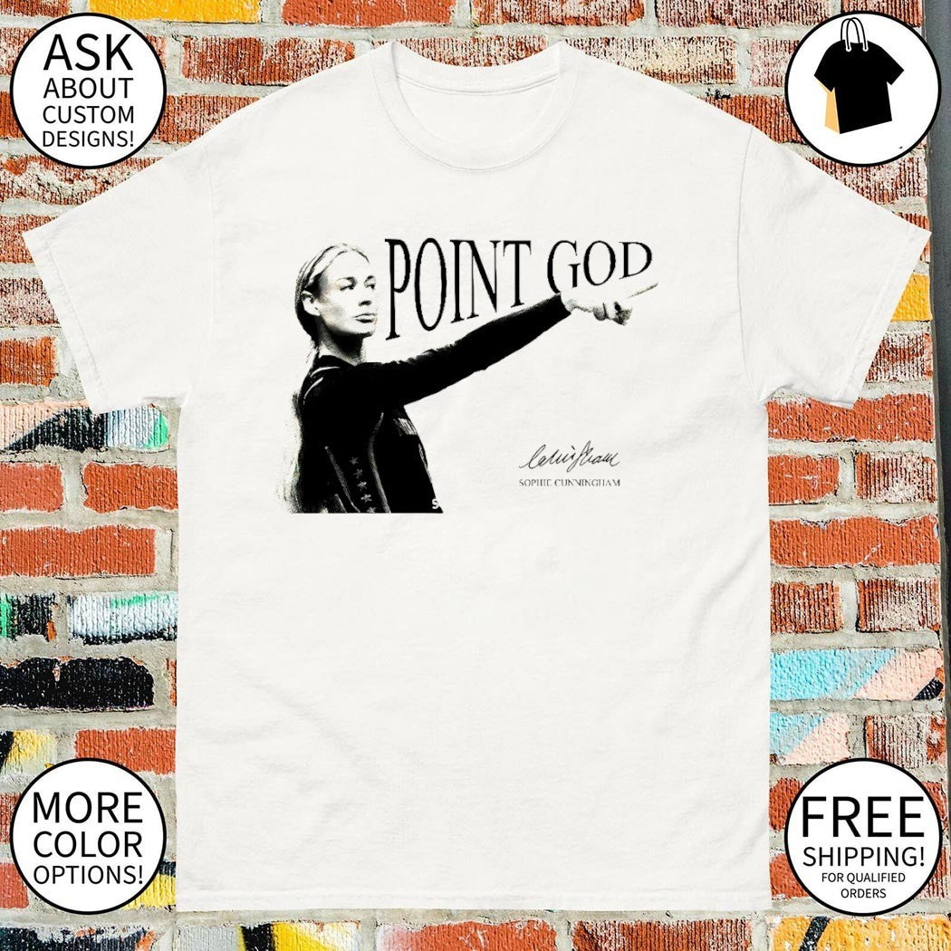 Sophie Cunningham No. 8 Point God Indiana Fever WNBA Basketball signature shirt
