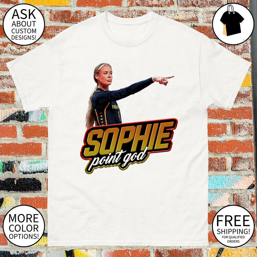 Sophie Cunningham Point God Indiana Fever shirt