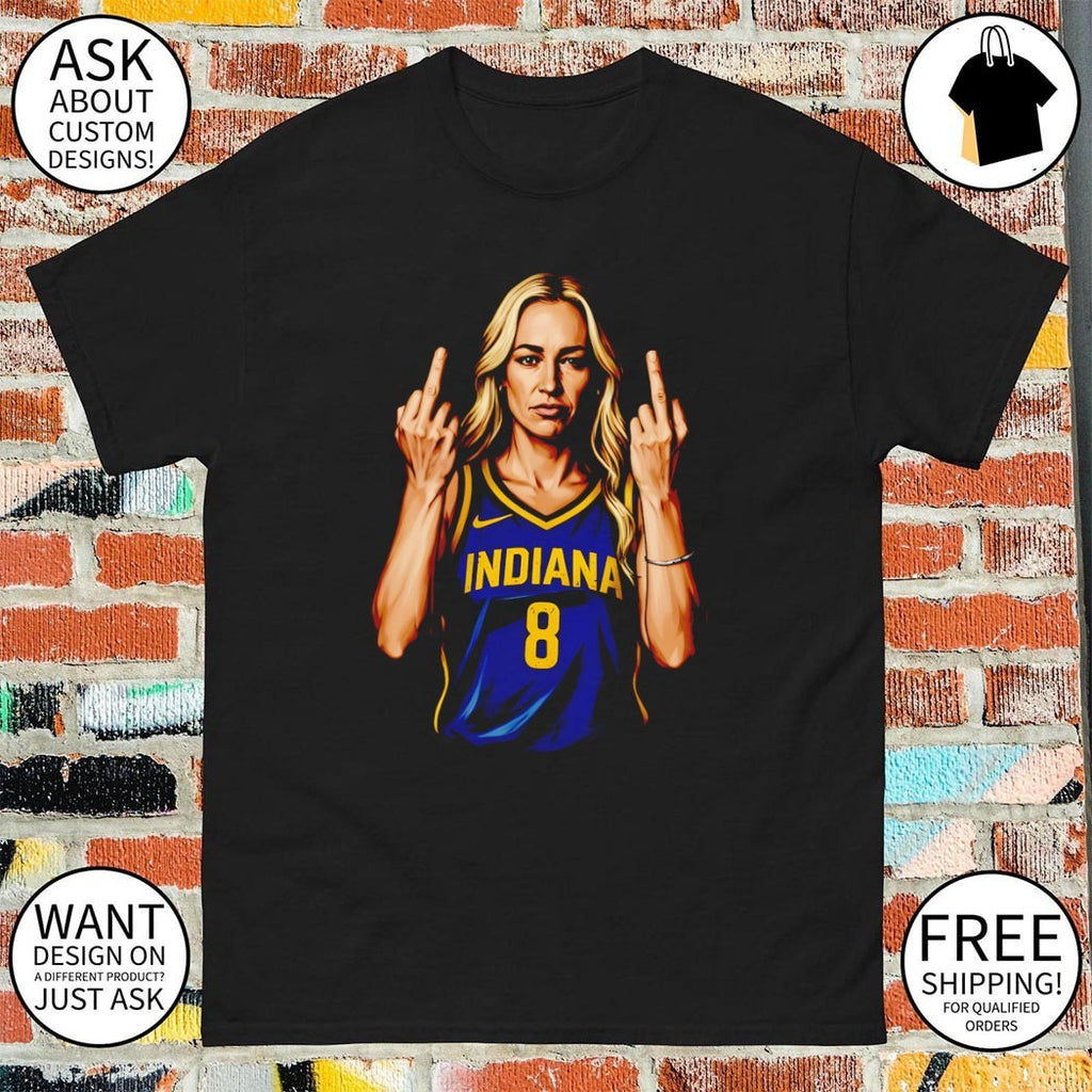 Sophie Cunningham middle finger Indiana Fever Basketball WNBA 2026 shirt